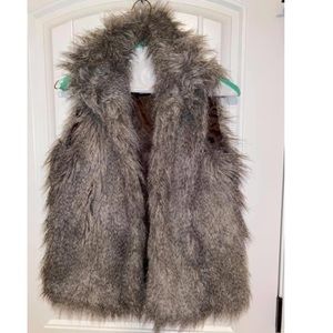Fur Vest Size Small
